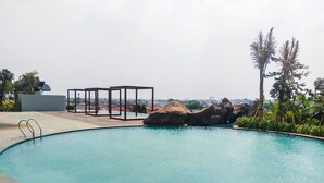 Outdoor pool - Minimalist And Homey Studio At Grand Kamala Lagoon Apartment (Bekasi)