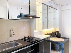 Apartamento standard | Cozinha privada | Chaleira elétrica