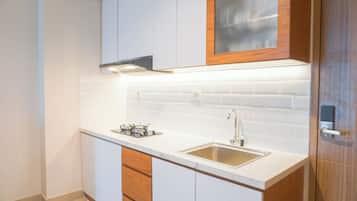 Apartamento standard | Cozinha privada | Chaleira elétrica