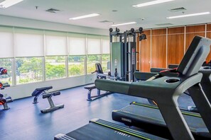 Fitness facility - Delightfully Cozy Studio Apartment Pacific Garden - Campus Town @Alam Sutera (Tangerang)