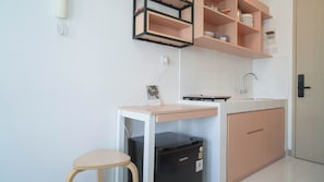 Standard-studiolejlighed | Privat køkken | Elkedel