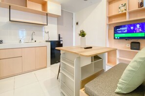 Standard Apartment | Living room - Lovely And Pleasant 2Br Apartment At Tokyo Riverside Pik 2 (Teluknaga)