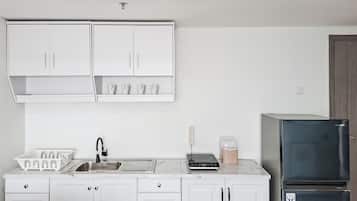 Apartemen Standar | Dapur pribadi | Ketel listrik