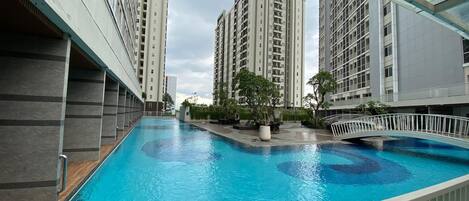 Alberca al aire libre