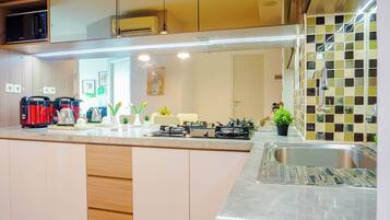 Standaard appartement | Privékeuken | Een waterkoker