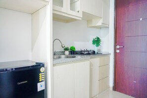 Interior - Studio Room Apartment At Grand Dhika City Near Jatimulya Lrt Station (Bekasi)