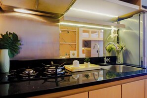 Standard-studiolejlighed | Privat køkken | Elkedel