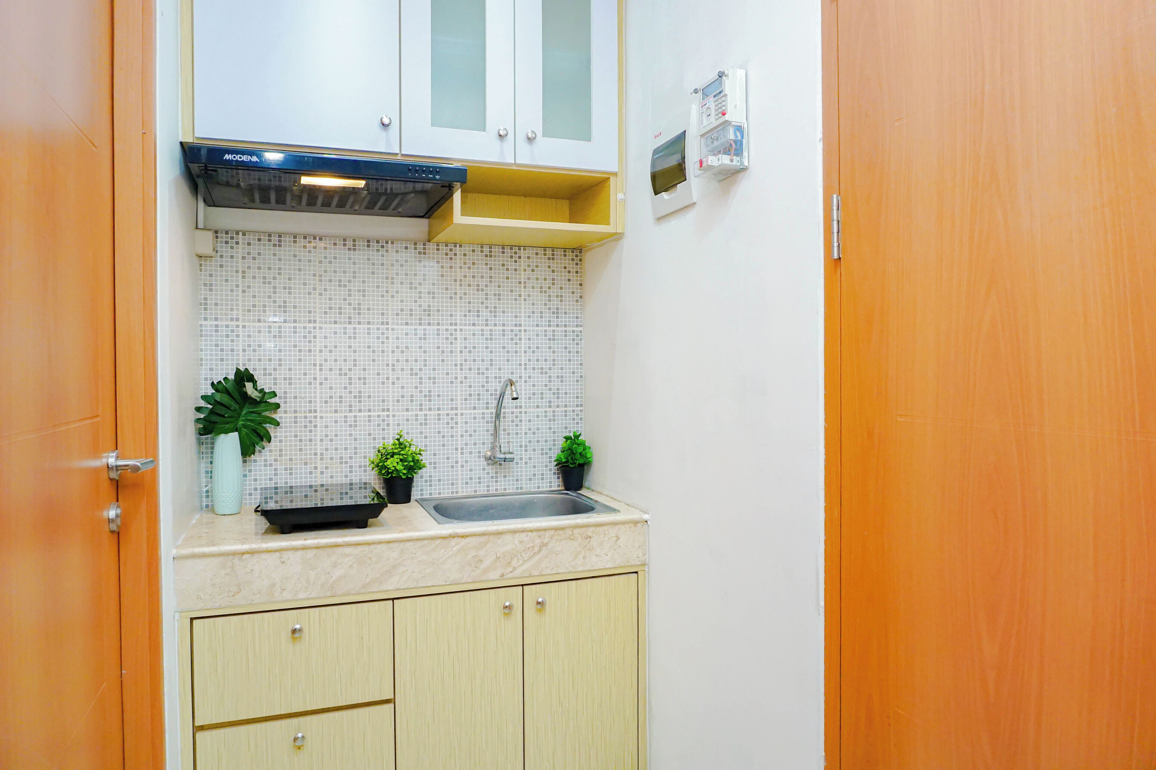 Apartemen Standar | Dapur pribadi | Ketel listrik