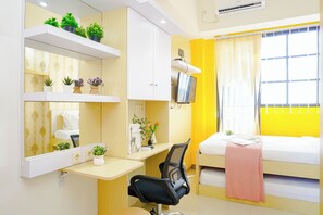 Interior - Wondrous Space 2Br At Apartment Evenciio Margonda (Depok)