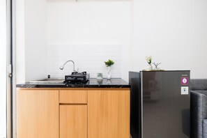 Interior - Cozy White 2Br At Bassura City Apartment (Jakarta)