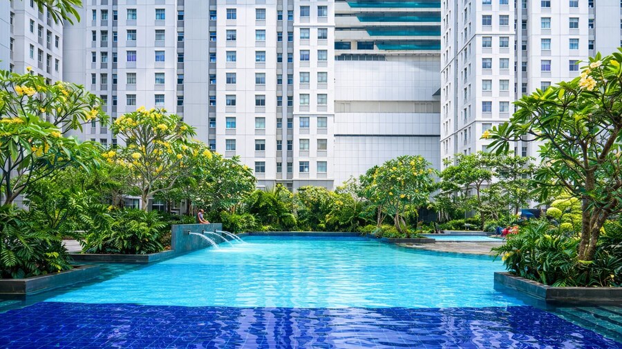 Compact Studio Near Baywalk Mall At Apartment Green Bay Pluit