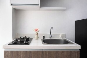 Standard Apartment | Private kitchen - Compact And Homey 2Br At Vittoria Residence (Jakarta)