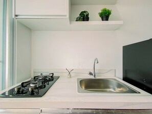 Standard Apartment | Private kitchen - Nice Look 2Br Apartment At Vittoria Residence (Jakarta)