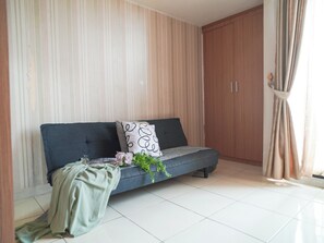 Standard-Einzelzimmer | Wohnbereich