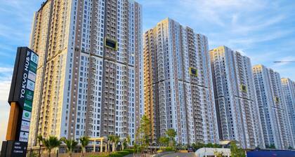 Tranquil 1Br Near Tokyo Hub At Tokyo Riverside Pik 2 Apartment