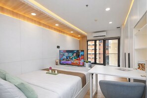 Interior - Tranquil Studio At Tamansari Semanggi Apartment (Jakarta)