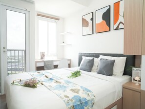 Standard Studio - Tranquil Studio For 2 Pax At Tokyo Riverside Pik 2 Apartment (Teluknaga)