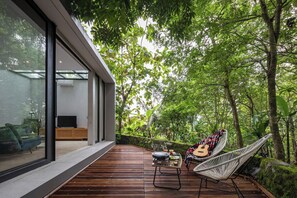 Standard-Studio | Blick vom Balkon