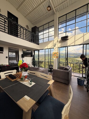 Casa Mirador de la Montaña Santa Sofia- villa de Leiva Boyacá