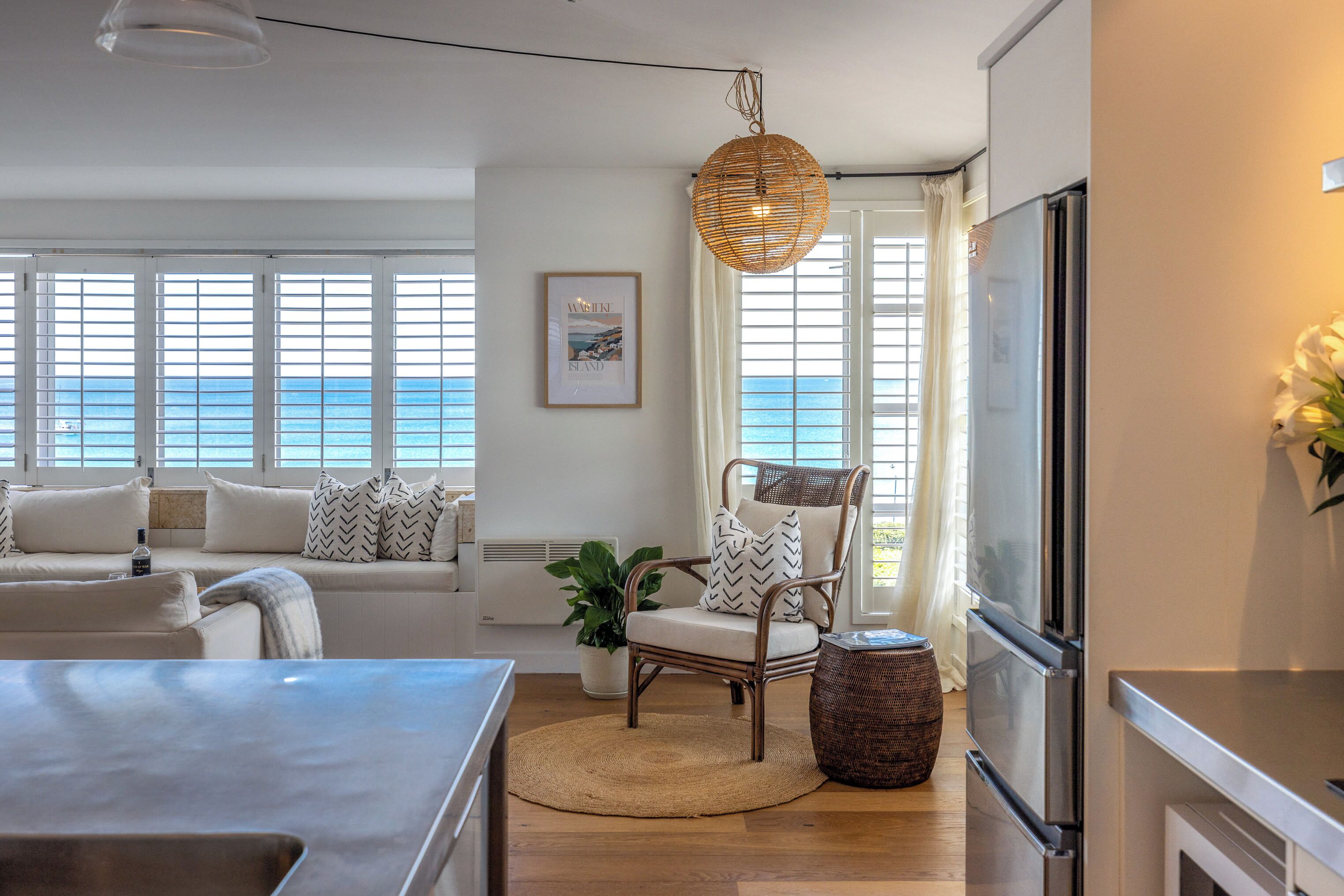 高级公寓, 海洋景观 | 起居区