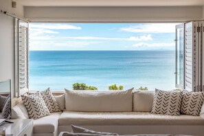 Superior Apartment, Ocean View | Living area - The Residence on the Beach at The Sands (Waiheke Island)