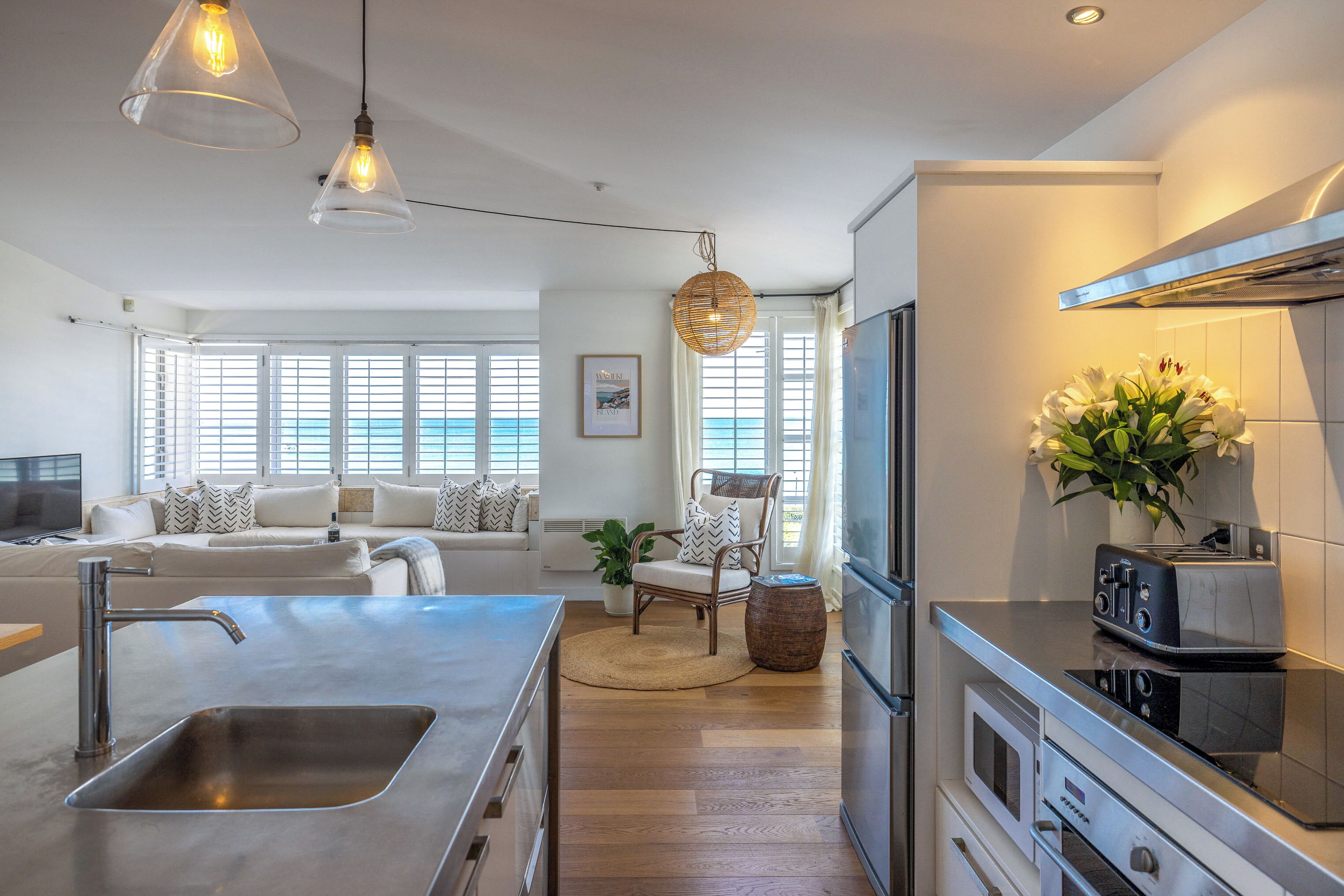 高级公寓, 海洋景观 | 私人厨房