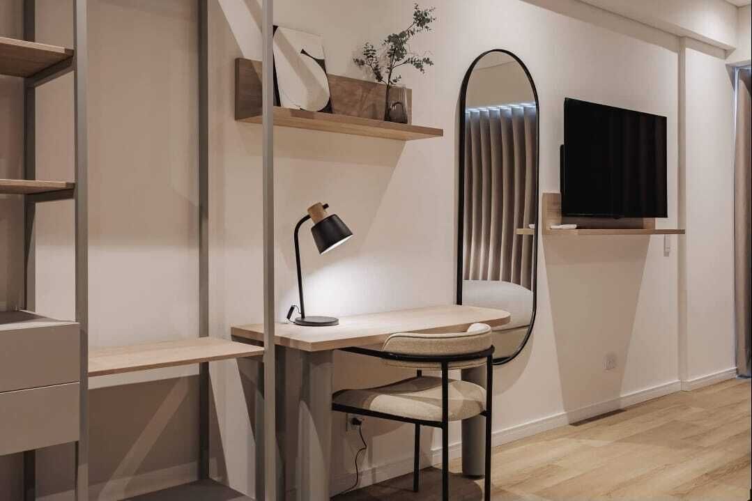 Deluxe-Apartment, Balkon, Stadtblick | Innenbereich