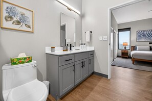 Hair dryer, towels