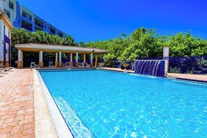Pool - "Passing Time" Condo Retreat | 3 Beds | 2 Baths | Slps 7 | Resort Amenities | Steps to the Beach (New Smyrna Beach)