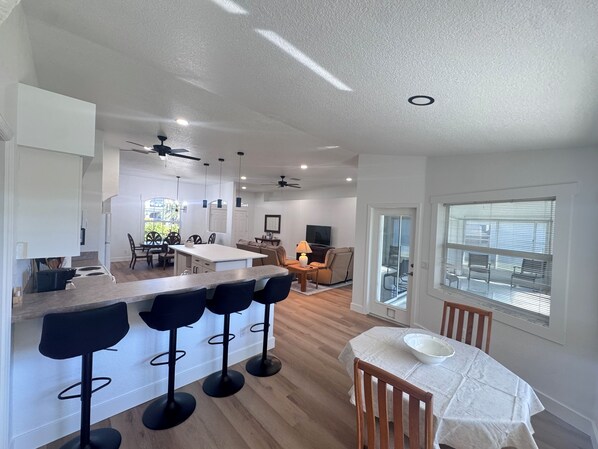 Dining - Canal-Front Rotonda West Retreat, Water Views 3BR/2BA (Rotonda West)