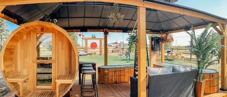 Enceinte de l’hébergement