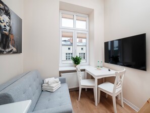 TV - Łódź Downtown Studio 7A with Mezzanine (Łódź)