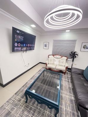 TV - Cozy 1-bedroom apartment in perfect Mandeville with AC and gym access (Mandeville)