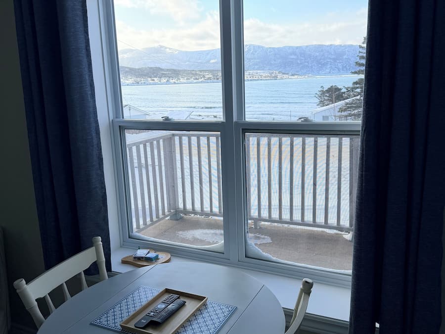 Apartment, 1 King Bed, Kitchenette, Ocean View | Dining
