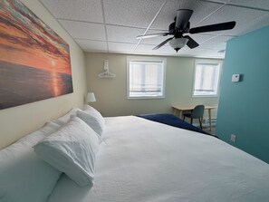 Apartment, 1 King Bed, Kitchenette, Ocean View | Iron/ironing board, free WiFi - Drift Ashore House (Rocky Harbour)