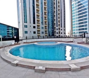 Pool - Sweet Family Flat in Ajman (Ajman)