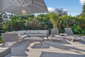 Terrace/patio - Bliss - Tropical Paradise with Heated Pool (Wilton Manors)