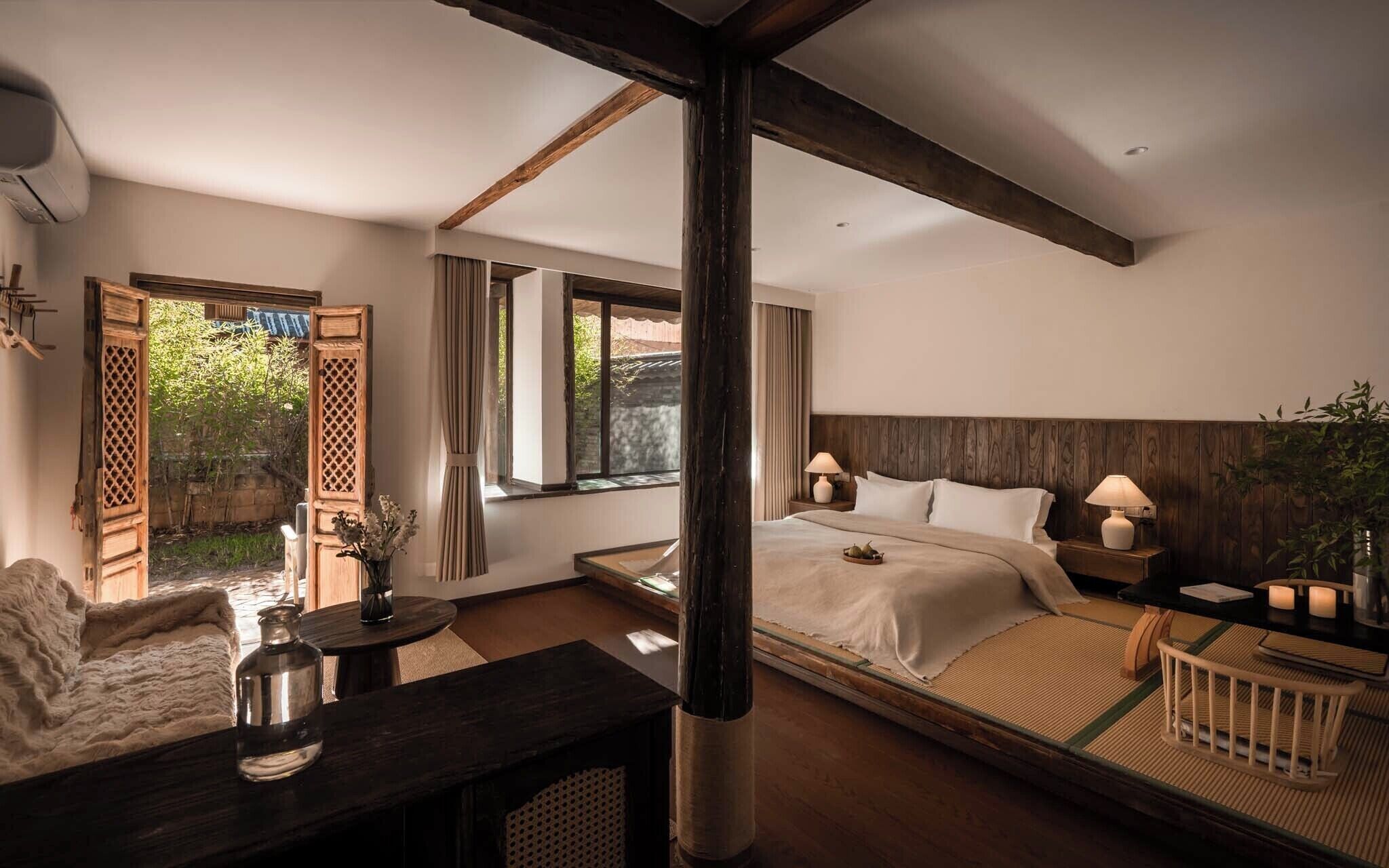 典雅雙人房, 露台 | 迷你吧、遮光窗簾/窗簾、隔音、免費 Wi-Fi