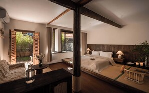 品质双人房, 露台 | 迷你吧、遮光窗帘、隔音、免费 WiFi