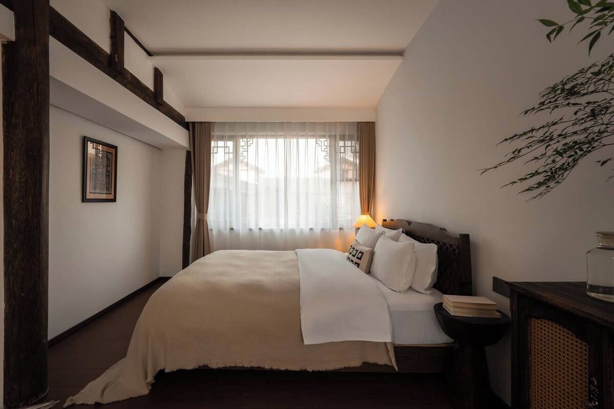 Romantisk rom, terrasse | Minibar, blendingsgardiner, lydisolert og wi-fi (inkludert)
