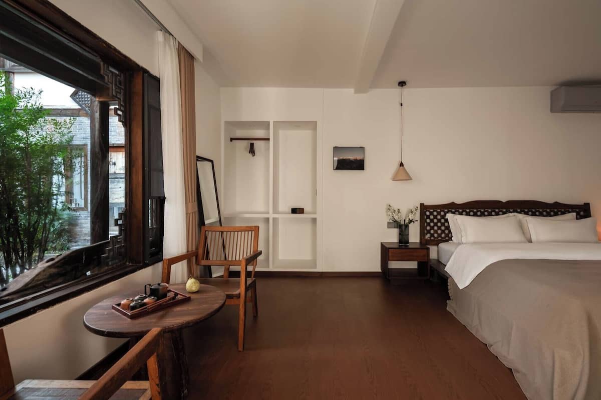 Suite estudio familiar, patio | Minibar, cortinas blackout, insonorización y wifi gratis