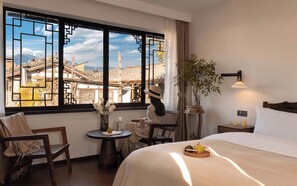 Standard Room, Patio | View from room - Lijiang Lazy Tribe Snow Mountain View Inn (Lijiang)