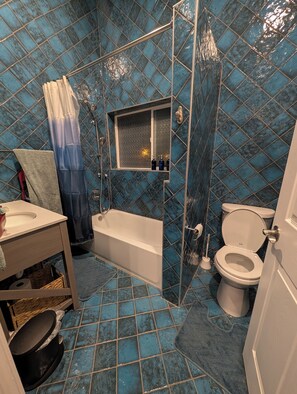 Bathroom - Airy 1-bedroom townhome in charming Aurora with AC (Aurora)