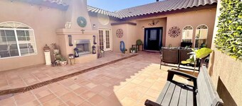 Private 1BR Guesthouse Retreat w/ Courtyard & Pool