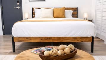 Free WiFi, bed sheets