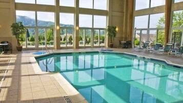 Indoor pool, outdoor pool