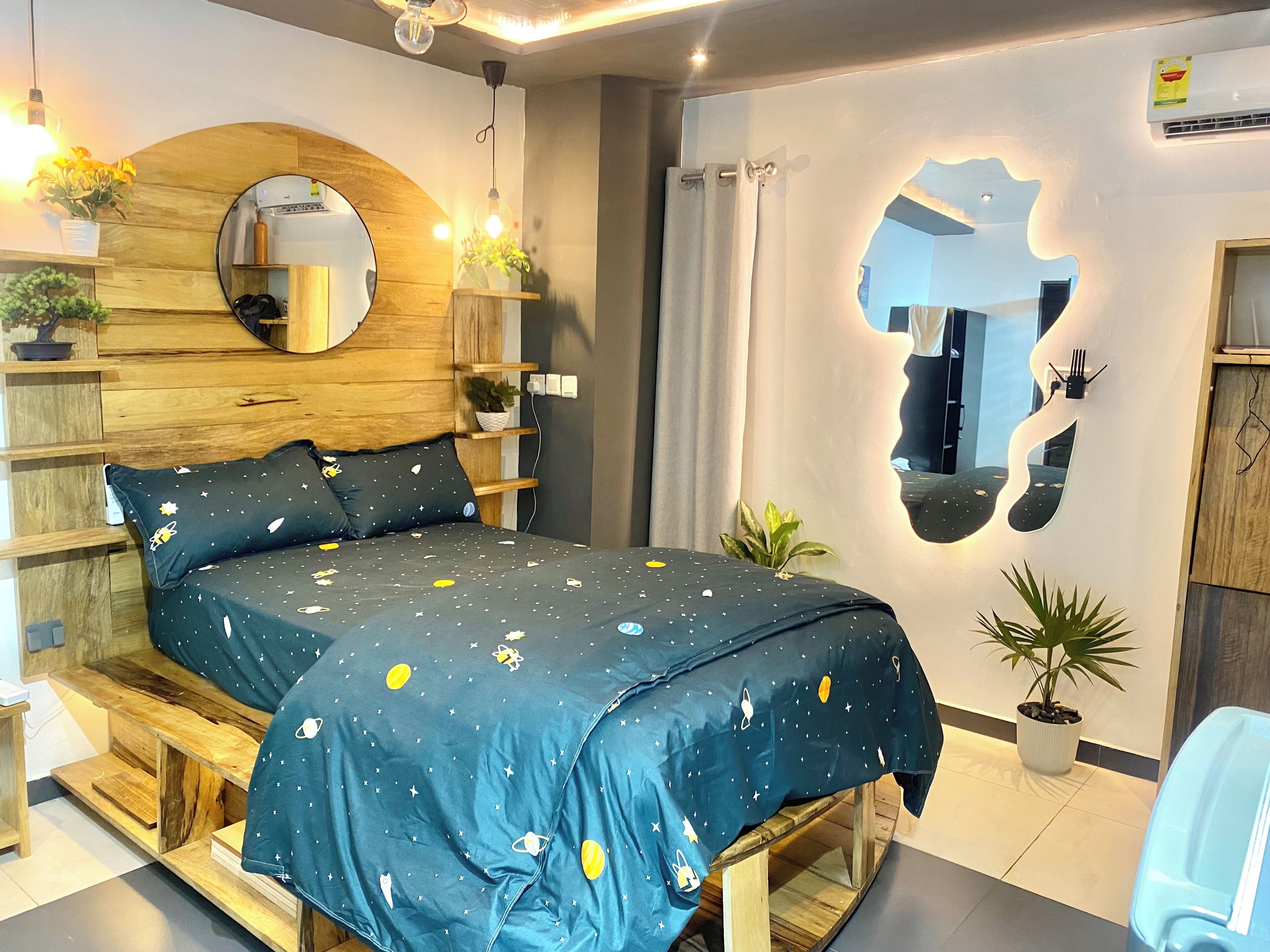 1 bedroom, iron/ironing board, free WiFi