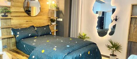 1 bedroom, iron/ironing board, free WiFi