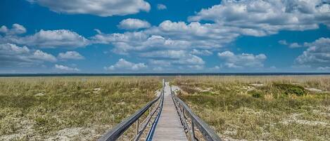 Beach nearby