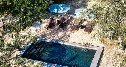 Tranquilo - Dripping Springs Farmhouse w. Heated Saltwater Pool, Sauna & Hot Tub